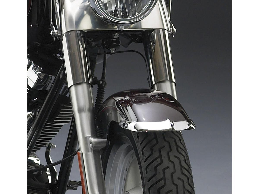 Harley Davidson Flstfi [2001-2006]-front wheel protection sheet chrome