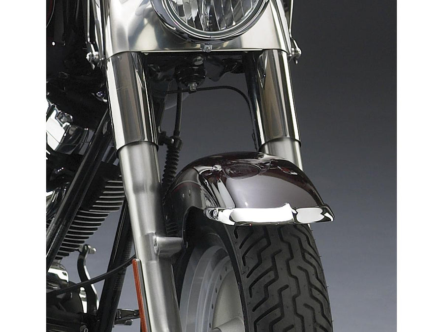 Harley Davidson Flstfi [2001-2006]-front wheel protection sheet chrome