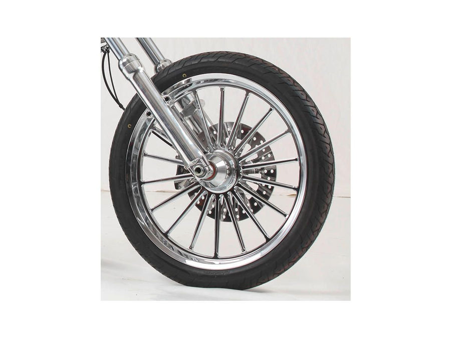 Harley Davidson Sportster [2014-2020]-Nitro brake disc stainless steel polished 11.8 "