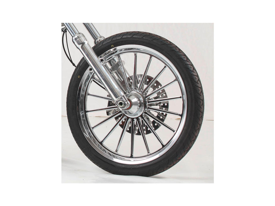 Harley Davidson Sportster [2014-2020]-Nitro brake disc stainless steel polished 11.8 "