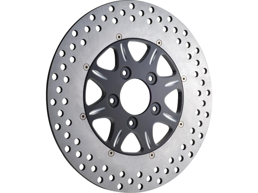 Harley Davidson Touring [2008-2024]-Meridian 2-part brake disc black back