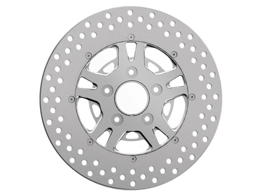 Harley Davidson Touring [2008-2024]-T-5 2-part brake disc Chrome 11.8 "