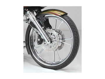 Harley Davidson Touring [2008-2024]-T-5 2-part brake disc Chrome 11.8 " - 0