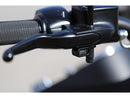 Harley Davidson Softail [1996-2014]-striped LED turn signal in black powder-coated-2