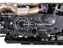 Harley Davidson Sportster [2004-2020]-28 teeth belt cover for-3
