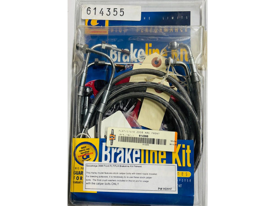 Harley Davidson - front braking line dot