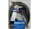 Harley Davidson - front brake line kit dot +2 "-1