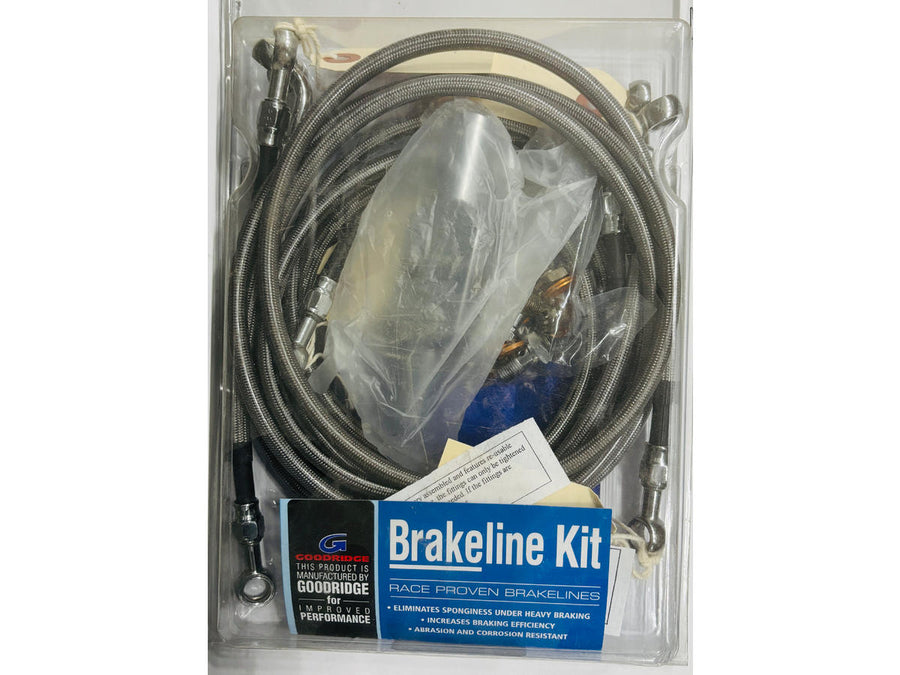 Harley Davidson - front brake line kit dot +8 "customs