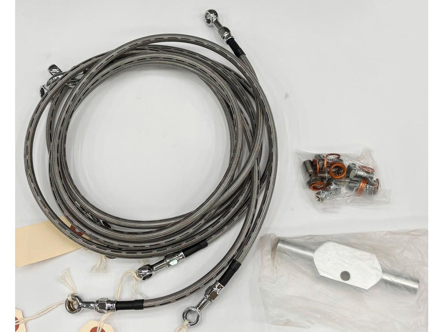 Harley Davidson-C/C S/S front B/L KIT 08-10 Fltr +8 inches