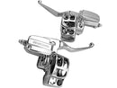 Harley Davidson Touring [2014-2020]-Touring hand control set Chromy hydraulics-3