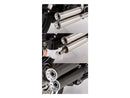 Harley Davidson FXDF [2014-2016]-double grooves slip-on silencer black satin-5