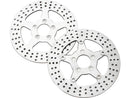 Harley Davidson Sportster [2014-2020]-rigid brake disc 5-hole stainless steel 11.8 "-2