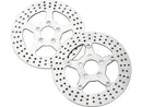 Harley Davidson Sportster [2014-2020]-rigid brake disc 5-hole stainless steel 11.8 "-5