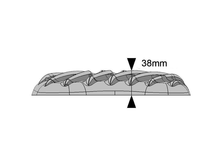 Harley Davidson Sportster [2004-2020]-Ribsters Rocker Box cover raw