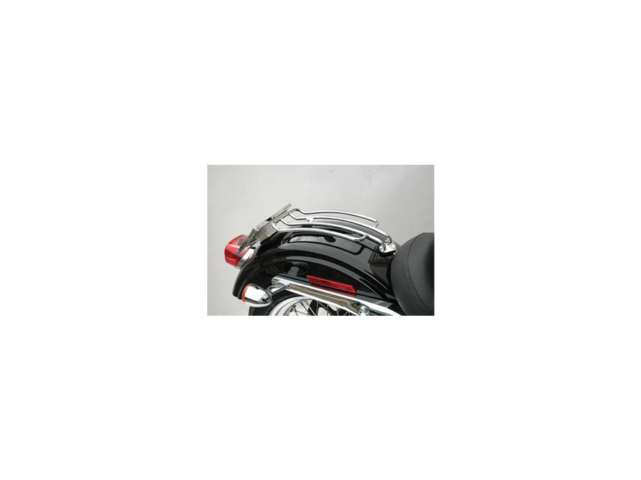 Harley Davidson Dyna [2006-2017]-7 "Solo luggage rack chrome