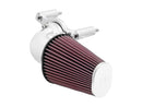 Harley Davidson Dyna [1999-2017]-Aircharger air intake system Chrom-3