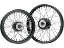 Harley Davidson FXDWG [2000-2003]-60-spokes 21x3.50 sd black wheels-4