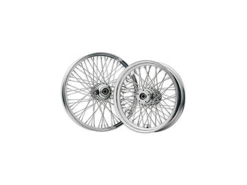 Harley Davidson Softail [2000-2007]-40-spoke 16x3.50 chrome wheels Chrom 3/4 "