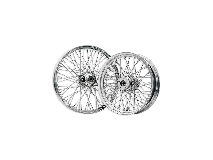 Harley Davidson Softail [2000-2007]-40-spoke 16x3.50 chrome wheels Chrom 3/4 "