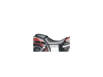 Harley Davidson Dyna [2004-2005]-Bare Bone's solo seat smooth black vinyl - 0