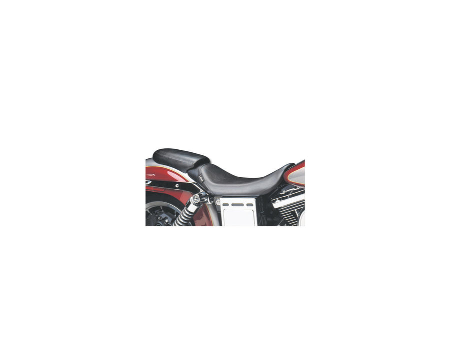 Harley Davidson Dyna [2004-2005]-Bare Bone's solo seat smooth black vinyl