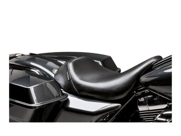 Harley Davidson Flhrci [2002-2006]-Bare Bone's solo seat smooth black vinyl