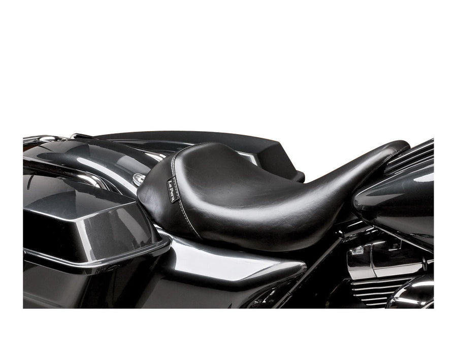 Harley Davidson Flhrci [2002-2006]-Bare Bone's solo seat smooth black vinyl