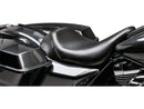 Harley Davidson Touring [2008-2025]-Bare Bone's solo seat smooth black vinyl-3