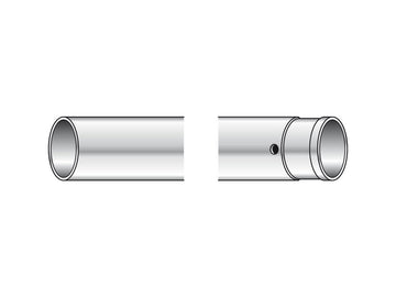 Harley Davidson Sportster [1988-2020] -39mm fork pipes -2 "Hartchrom 22.25" - 0