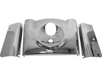 Harley Davidson FLSTF [2014-2017]-smooth fork cladding without fork slide chrome