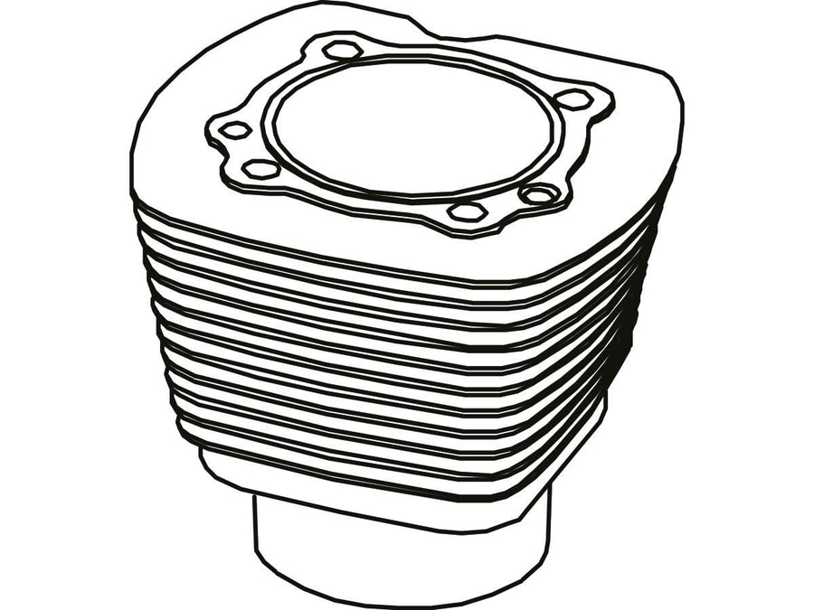 Harley Davidson Revtech 100 4x4 [2005-2019]-Pol.vorer 100 "4x4 cylinder