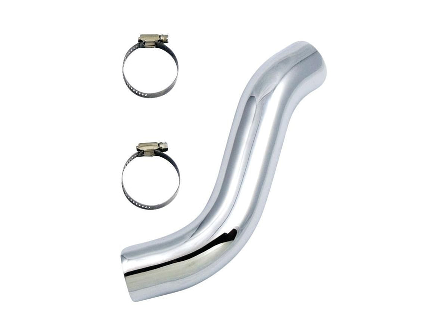 Harley Davidson - Paughco Exhaust Hitzeschilde double manifold chrome in front