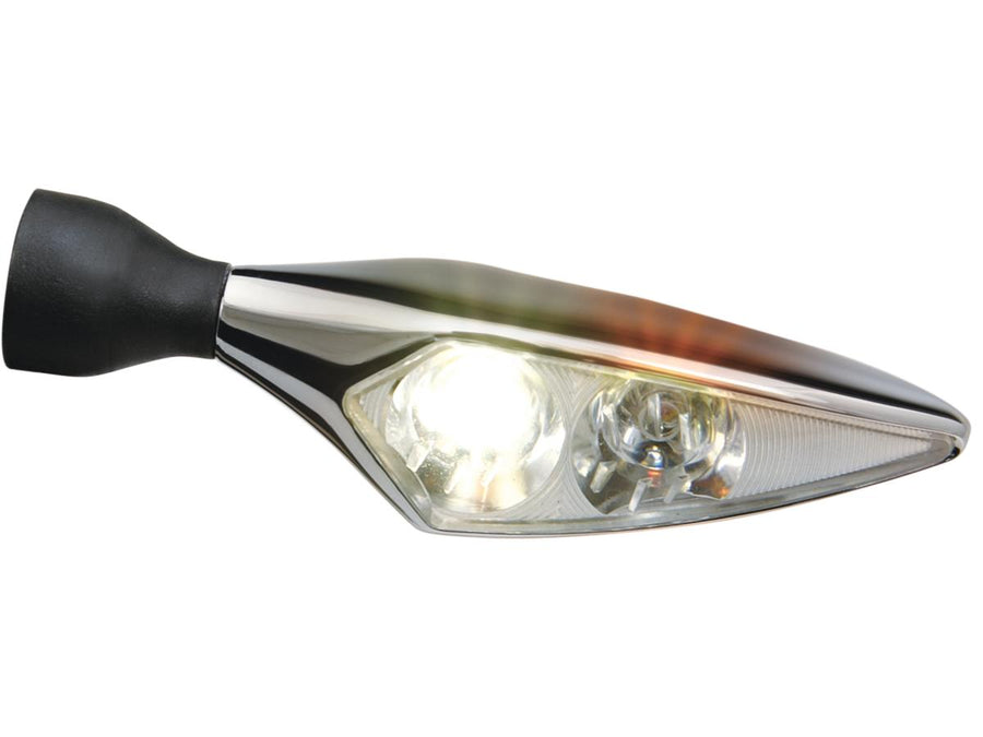 Harley Davidson - Micro Rhombus PL Titan Led turn signal/position light at the front right