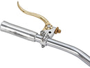 Harley Davidson-Deluxe clutch train bracket brass polished lever aluminum-3