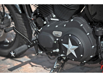 Harley Davidson Sportster [2004-2020]-Open Mind Milk Cover 6-hole two-tone - 0