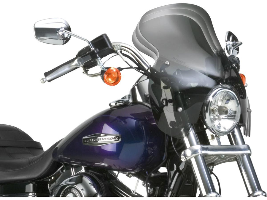 Harley Davidson FXDB [2007-2017]-Stinger windshield height: 10.5 "