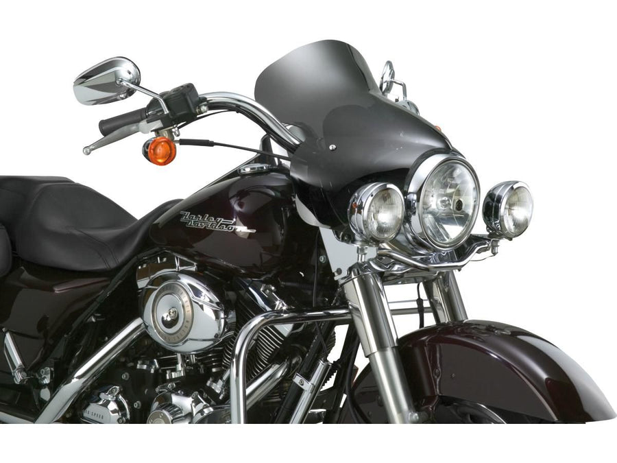 Harley Davidson Flhr [2016-2022]-Stinger windshield of dark smoke