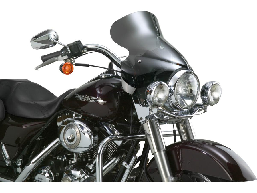 Harley Davidson Flhr [2016-2022]-Stinger windshield of dark smoke