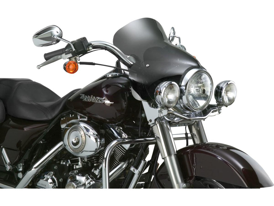 Harley Davidson Flhr [2016-2022]-Stinger windshield of dark smoke