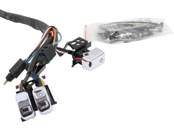 Harley Davidson Touring [1996-2013]-Illuminated hand control switch kit with