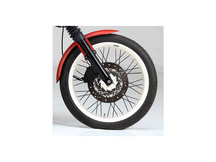 Harley Davidson - TTS spoke set, 18 "long, black chrome