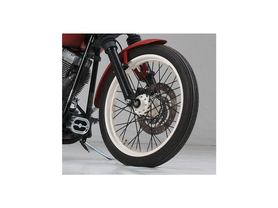 Harley Davidson - TTS spoke set, 18 "long, black chrome