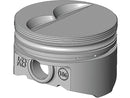 Harley Davidson - Big Bore 106 "Piston set with piston rings 10: 1 hour 1737 ccm (106-2