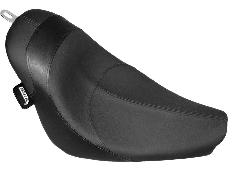 Harley Davidson Softail [1984-1999]-Phoenix smooth seat black leather vinyl