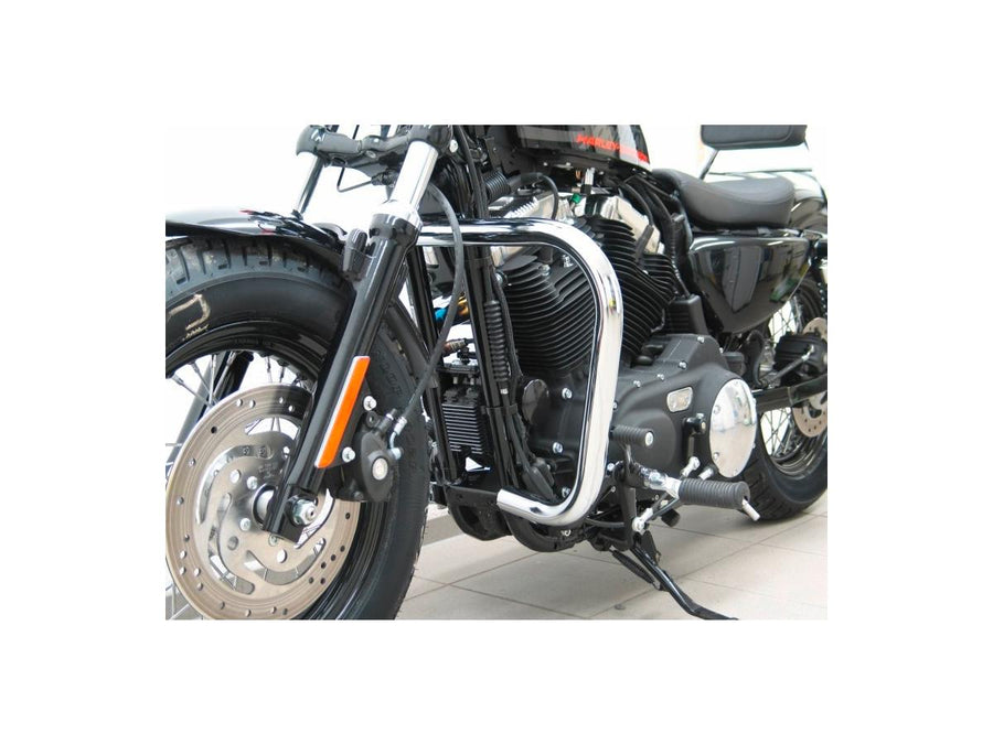 Harley Davidson XL1200C [2004-2020]-CRC, Highwaybar Chroma front protection bar