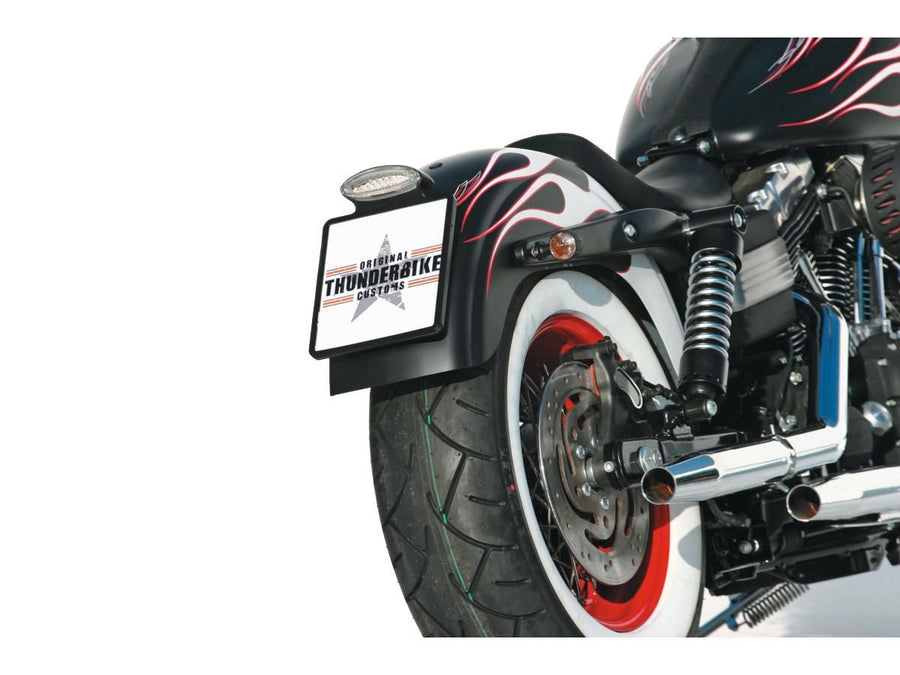 Harley Davidson FXCWC [2008-2011]-license plate holder kit "Down and Inside" 240 x 200
