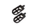 Harley Davidson Sportster [1991-2020]-Long corrugated adjustable footrests long-3