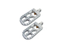 Harley Davidson Sportster [1991-2020]-Long corrugated adjustable footrests long-1