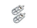 Harley Davidson Sportster [1991-2020]-Long corrugated adjustable footrests long-3