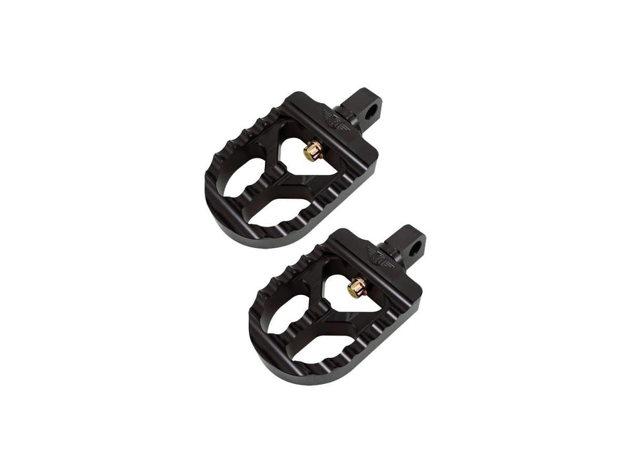 Harley Davidson Sportster [1991-2020]-Short corrugated adjustable footrests